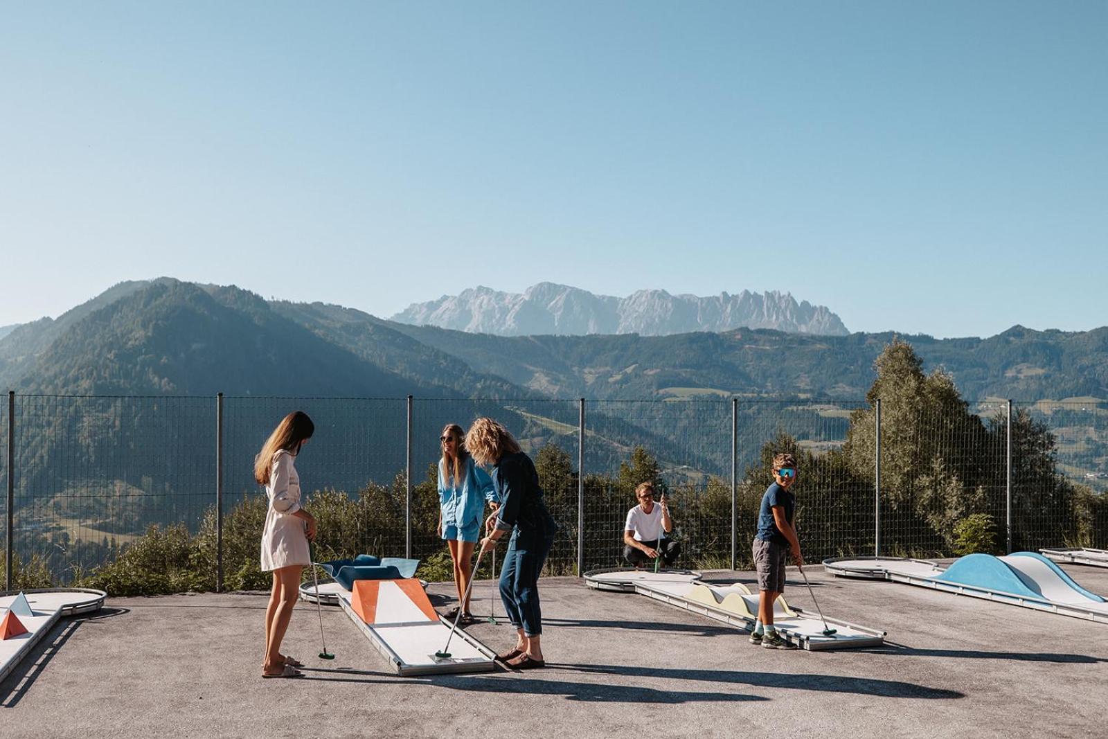 Weitenmoos Panorama Apartments Sankt Johann im Pongau Bagian luar foto